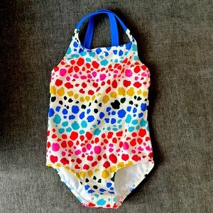 Age 3-4 boden rainbow swimsuit.